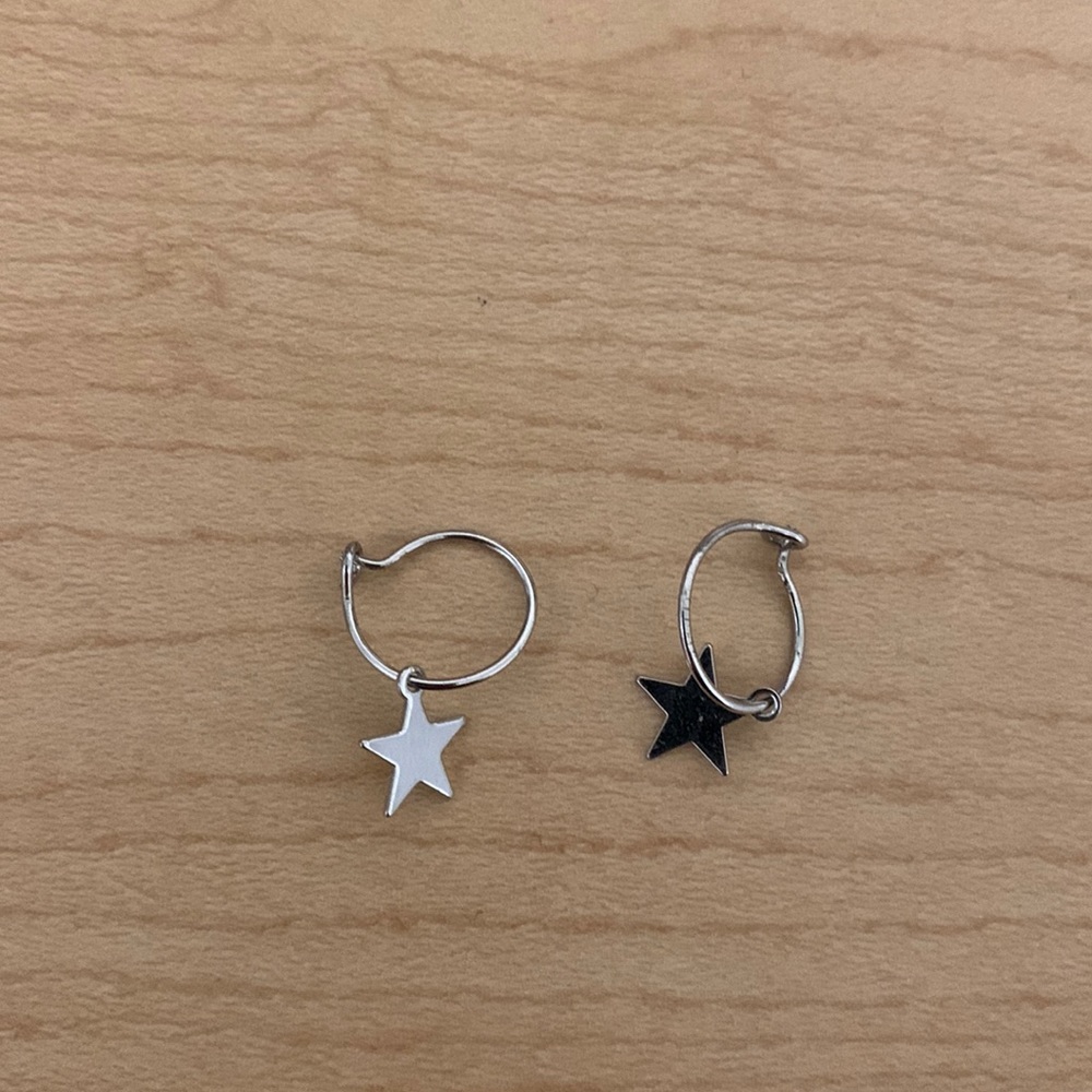 Star earrings